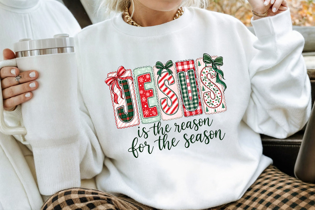 Jesus Is The Reason For The Season, a Seasonal Illustration by Creative Art (Photo 3 of 3)