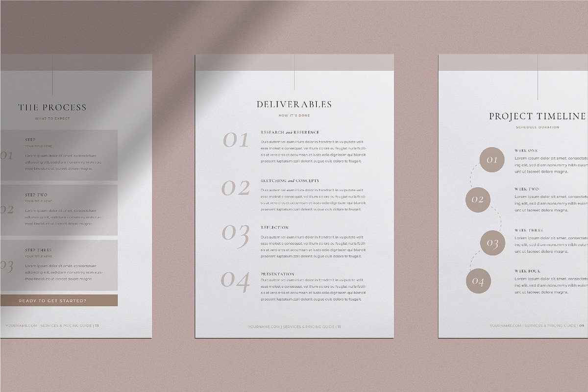 Services & Pricing Guide | Canva, a Presentation Template by Wild Theory (Photo 4 of 12)