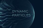 Dynamic particles background, an Object Graphic by alekseiderin (Thumbnail 1 of 3)