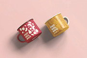Enamel Mug Mockup, a Cups & Container Mockup by DesignRushMarket (Thumbnail 9 of 13)