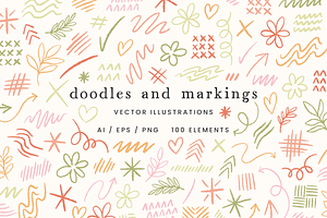 Doodles & Markings Vectors
