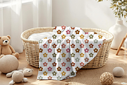 Smiley Autumn Blossoms Pattern, a Pattern Graphic by OwlAndFern (Thumbnail 9 of 14)