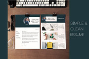 Simple & Clean Resume CV, a Resume Template by Minimalist Studio (Thumbnail 2 of 2)