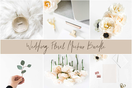 Wedding Mockup Floral Bundle 