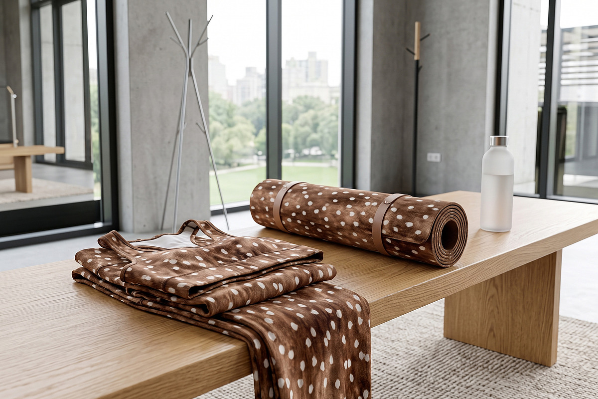 Bambi Print with Brown Dots, a Pattern Graphic by texvogue (Photo 9 of 14)