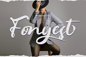 Fonyest - Brush Script Font
