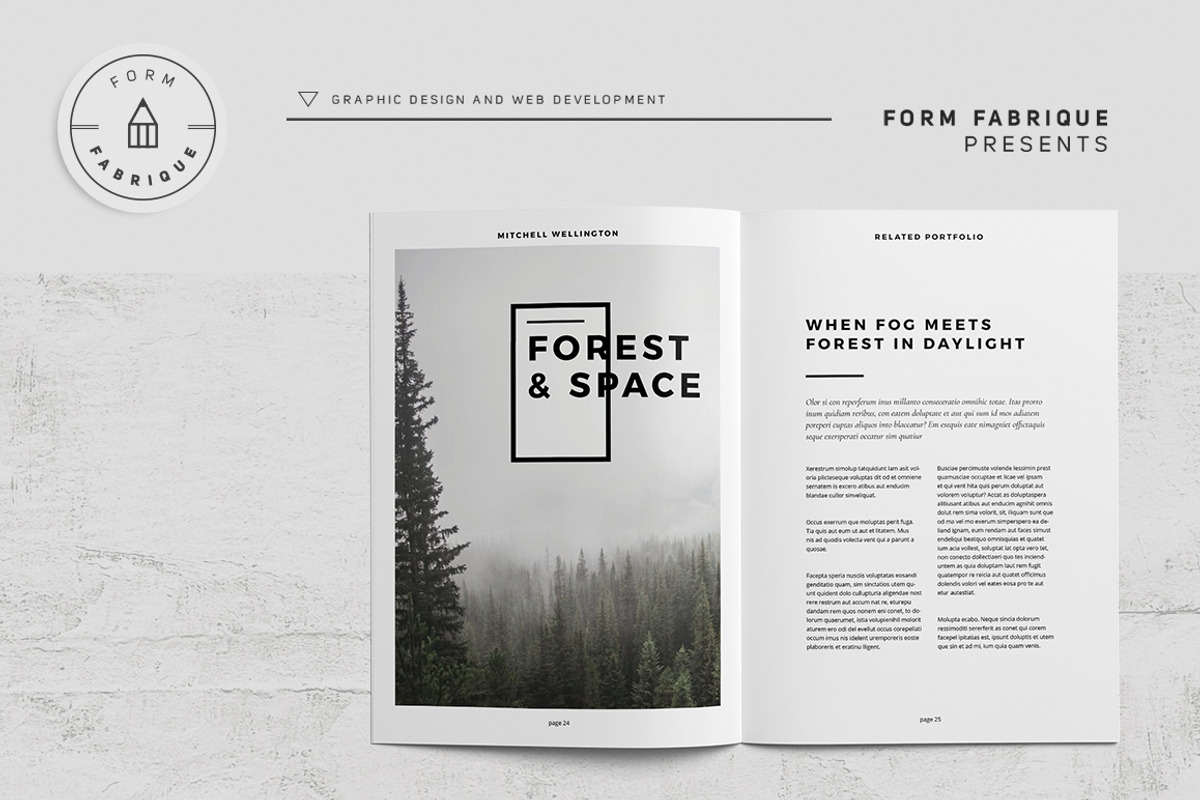 Related Portfolio, a Brochure Template by Form Fabrique (Photo 14 of 17)
