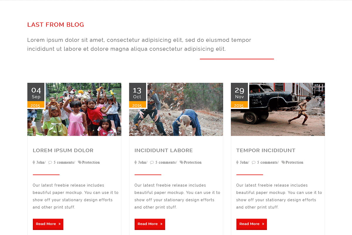 DONTAE- Simple Responsive Template, a Bootstrap Template by uExel Web Design Shop (Photo 3 of 3)