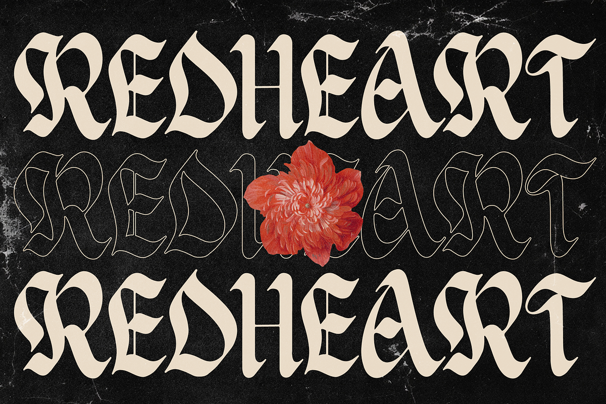 Delkota | Blackletter Typeface, a Blackletter Font by Denustudios (Photo 9 of 12)