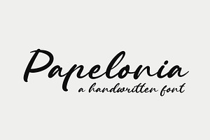 Papelonia - Handwritten Font