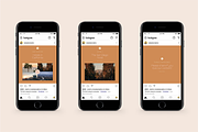 60 Retro Instagram Post Templates, a Social Media Template by Lucky Bee Creative Studio (Thumbnail 8 of 12)