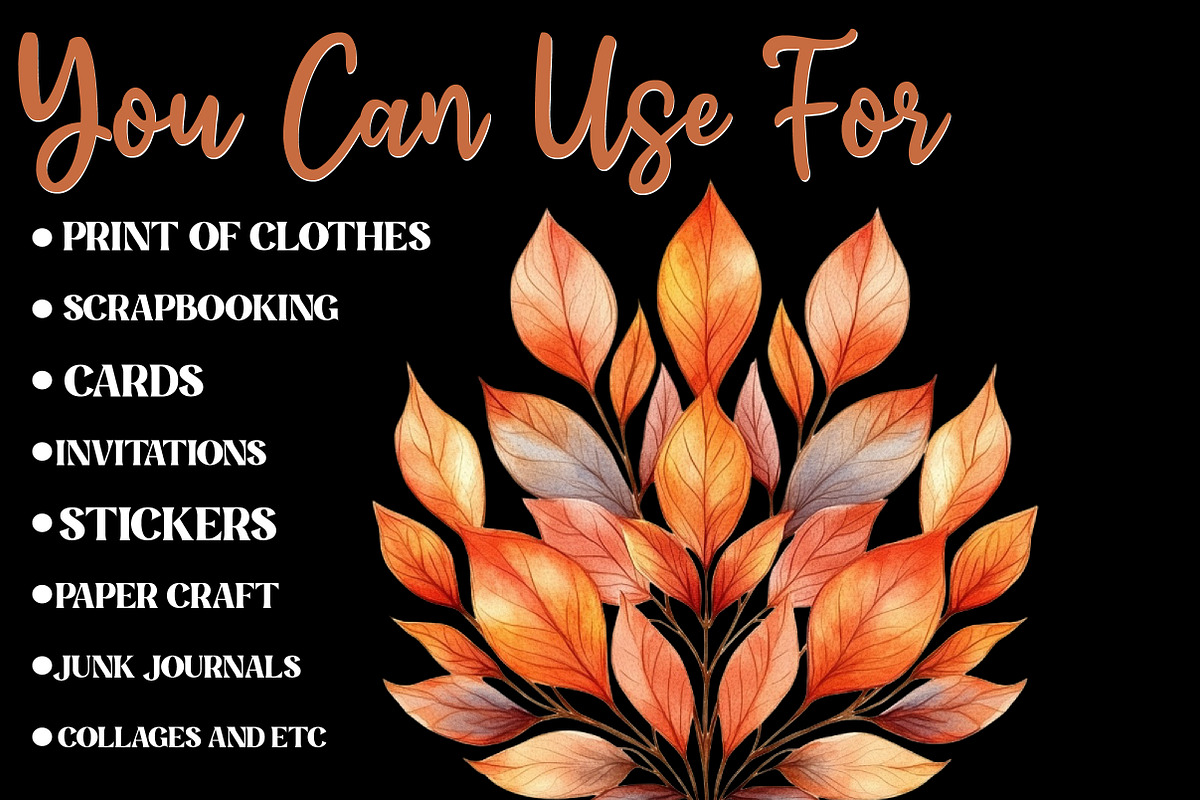 Autumn Aesthetic Elements Clipart, an Illustration by Designworld (Photo 5 of 9)