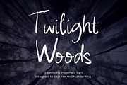 Twilight Woods Handwritten Font, a Handwritten Font by mpllano14 (Thumbnail 1 of 7)