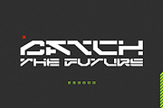Beatrix Futuristic Font, a Sans Serif Font by Ryan Prasetya (Thumbnail 8 of 8)