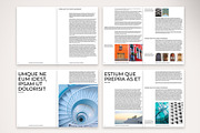 Clean & Minimalist Magazine Template, a Magazine Template by McLittle Stock (Thumbnail 3 of 4)