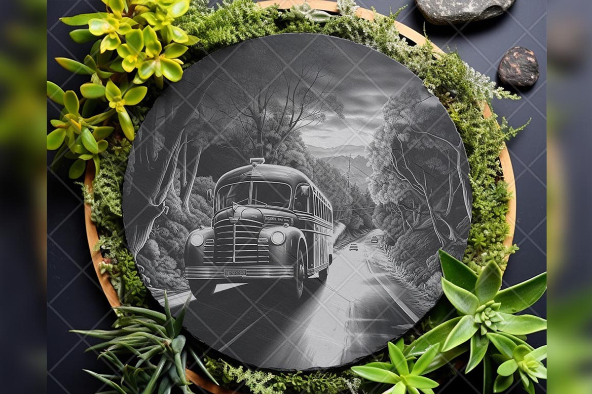 School Bus Road Vehicle Shuttle, a Background Graphic by LaseredNinja (Photo 6 of 7)