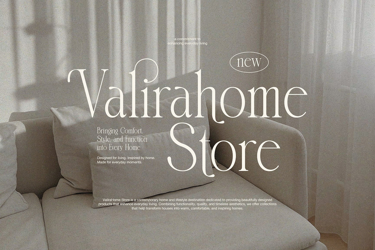 Nadien Elegant Serif Font, a Serif Font by Graphicxell (Photo 5 of 8)