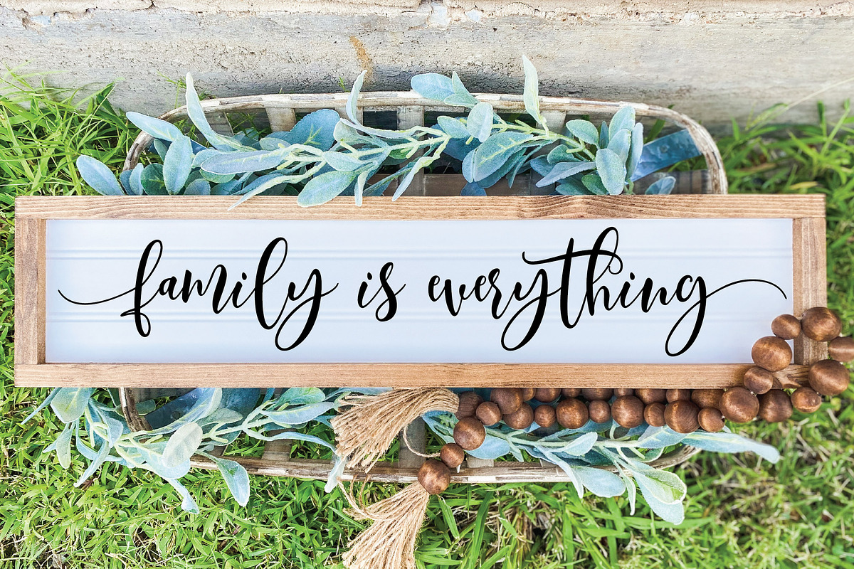 Family Sign Bundle - Farmhouse Signs, a Decorative Illustration by OldMarket Designs (Photo 10 of 11)