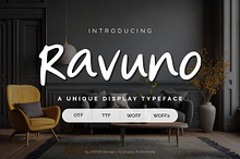 Ravuno | Elegant Display Font