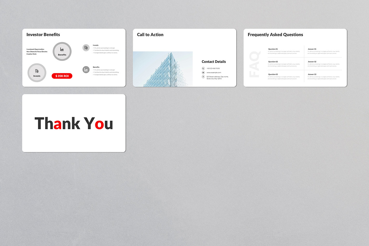 Company Profile Keynote Presentation, a Presentation Template by Design Vault (Photo 8 of 9)