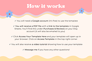 Content Calendar for Google Sheets, a Social Media Template by Kurly Creative (Thumbnail 6 of 9)