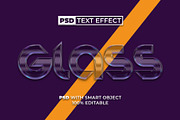 Glass Text Effect Transparent Style, a Layer Style Add-On by Mockmenot (Thumbnail 1 of 2)