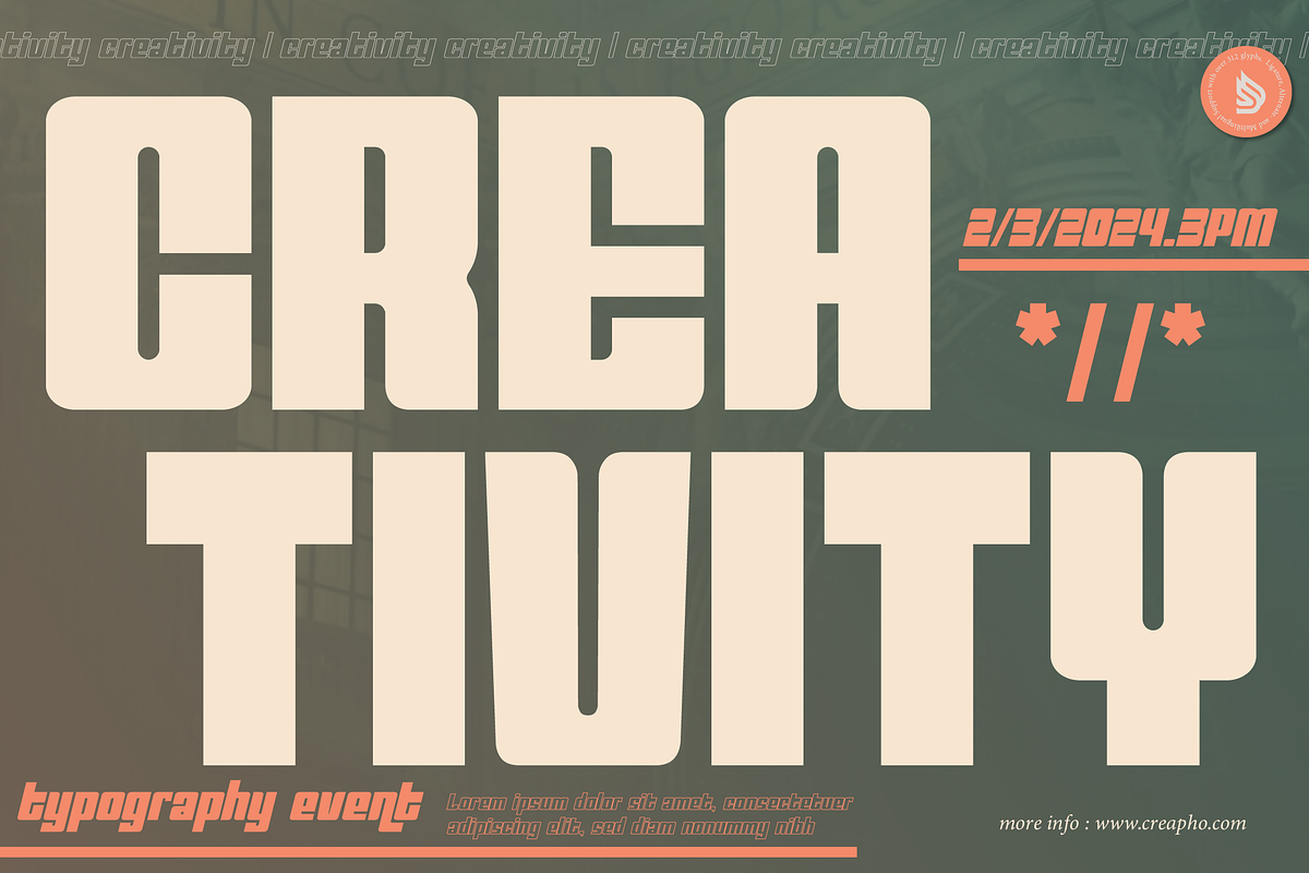 Tilakia Bernout | Bold Display Font, a Sans Serif Font by Denustudios (Photo 8 of 15)
