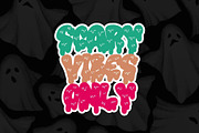 Retro Zombie is a Halloween font, a Handwritten Font by Brown Cupple (Thumbnail 5 of 8)