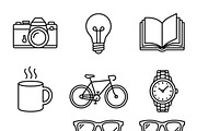 500 Fashion Brand Vector Icons, an Outline Icon by adenpinkstore (Thumbnail 11 of 12)