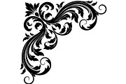 Vintage Floral Corner Bundle, a Graphic by Designer_Momina (Thumbnail 15 of 18)