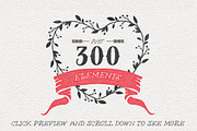 Hand Drawn Romantic Decoration Pack, a Decorative Illustration by kite-kit (Thumbnail 3 of 4)
