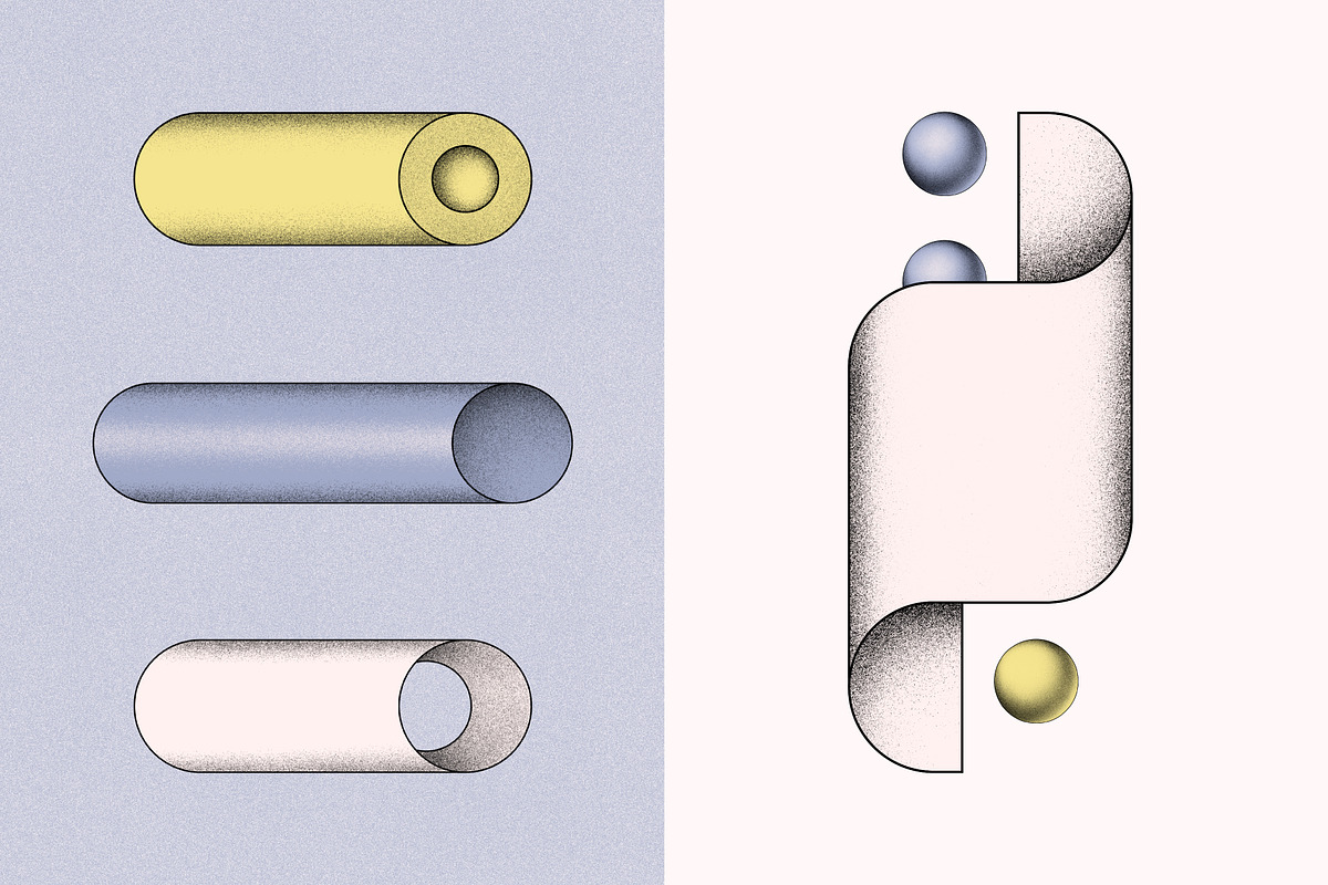 Geometric & Abstract Illustrations, an Object Graphic by Paulina Sara Design (Photo 8 of 17)
