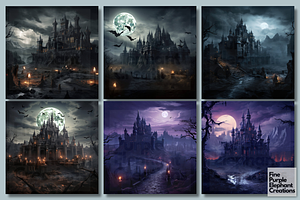 Vampire Castle Halloween Haunted