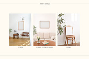 Photo Frame Mockups, a Print Template by LOPEstudio (Thumbnail 4 of 8)