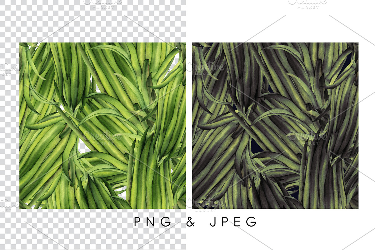 Seamless tropical patterns, a Pattern Graphic by ollalya (Photo 12 of 17)