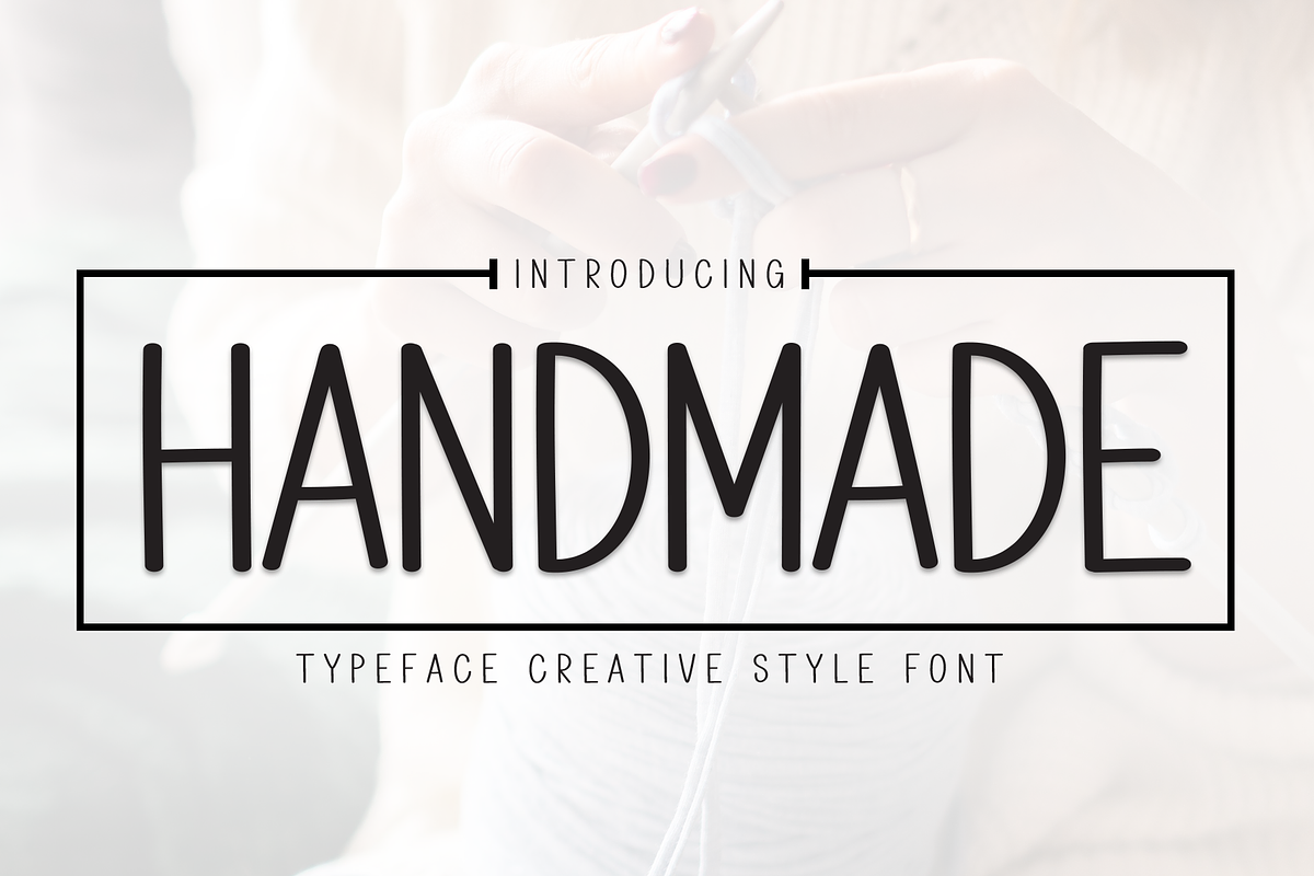 Handmade | Script Font, a Script Font by Scratchones (Photo 1 of 8)
