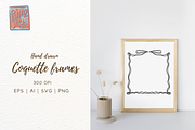 Coquette Wavy Frames hand drawn png, an Illustration by RimzStudio (Thumbnail 15 of 16)