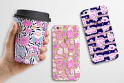 Love patches patterns set, a Pattern Graphic by Midstream (Thumbnail 1 of 6)