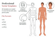 Male Fashion Figure Croquis, a Person Illustration by Shorena Fashion Draws (Thumbnail 6 of 7)