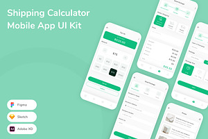 Shipping Calculator App UI Kit