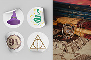 School of Witches and Magic Patterns, a Pattern Graphic by Michiru13 (Thumbnail 7 of 30)