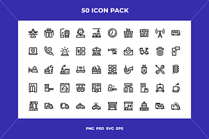 Hoursservice icons, an Outline Icon by Wencory