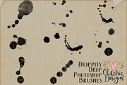 Drippity Drop Photoshop Brushes preview 2
