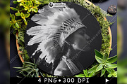Beautiful Native American Tribal, a Background Graphic by LaseredNinja (Thumbnail 6 of 7)