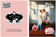 Love Icon & Sticker Set – Hand-Drawn, an Outline Icon by dicreate (Thumbnail 2 of 13)