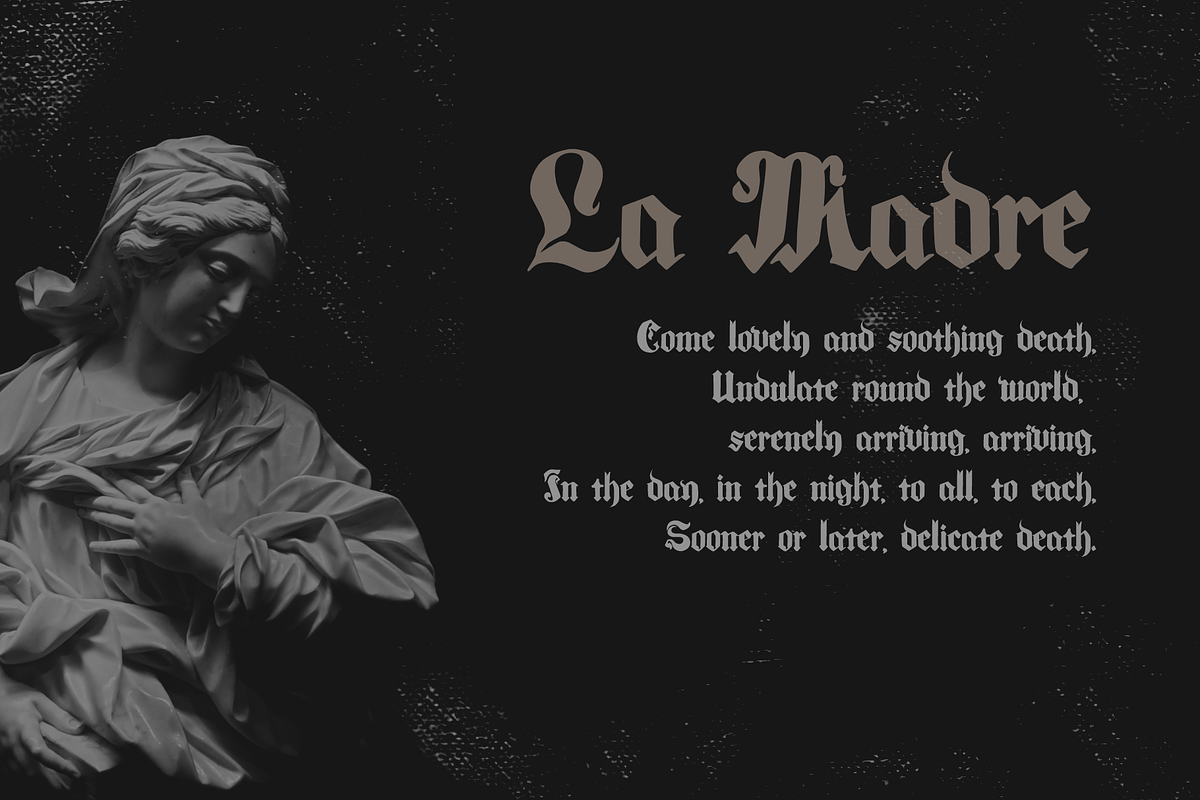 Luminados Fraktur, a Blackletter Font by Mofr 24 (Photo 3 of 8)