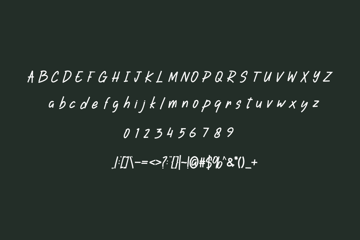 Yogasslah Handwritten Font, a Handwritten Font by VectorCraft (Photo 4 of 5)