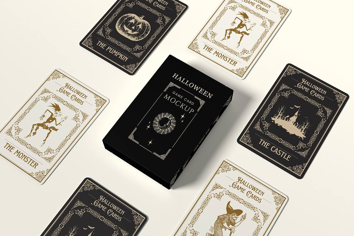 Game Card mockup, a Product Mockup by xavier_studio (Photo 3 of 4)