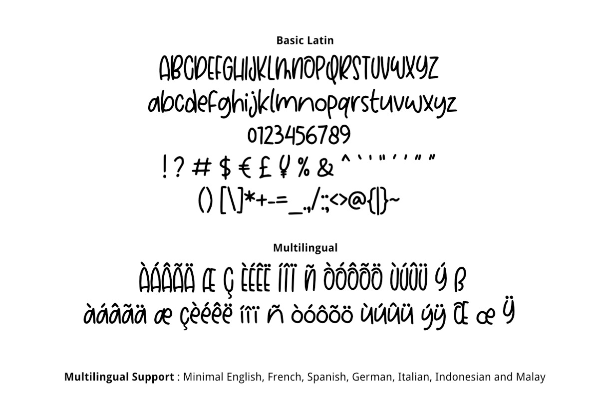 Humpy Font, a Sans Serif Font by YandiDesigns (Photo 2 of 4)
