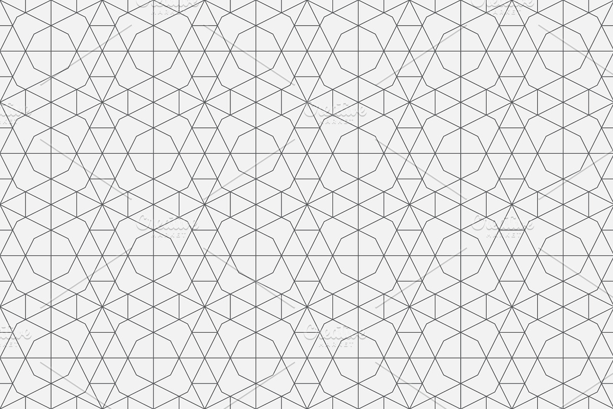 Linear seamless patterns. Big set, a Pattern Graphic by pattern shop (Photo 2 of 17)